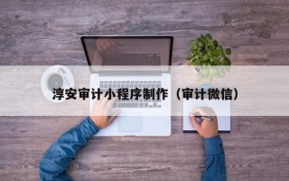 巢湖淳安审计小程序制作（审计微信）